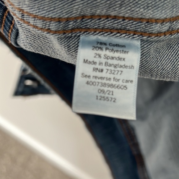 NWOT Sonoma Distressed Denim Jacket - Picture 5 of 5